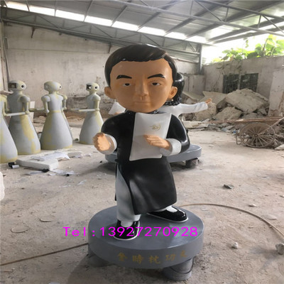 广西玻璃钢造型雕塑经久耐用,卡通造型雕塑